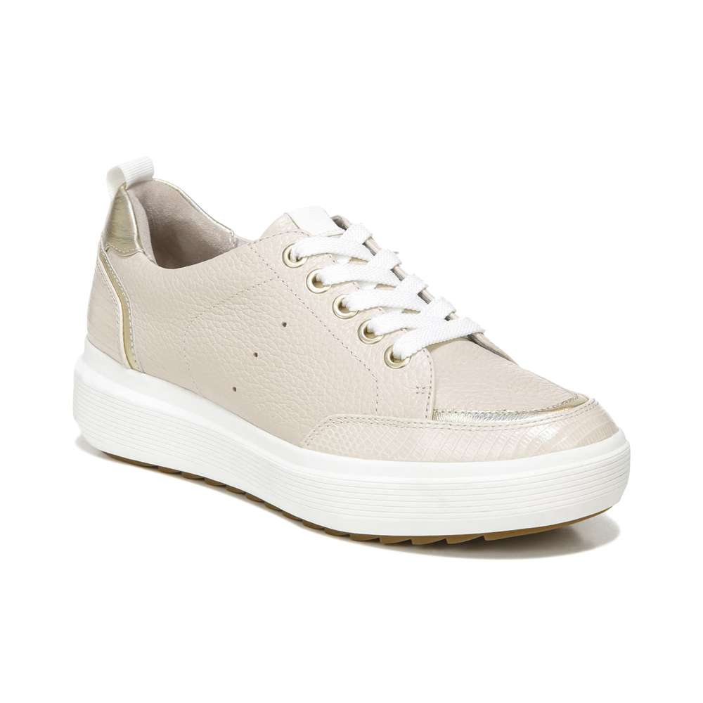 Tilda Lace-Up Sneaker - Porcelain