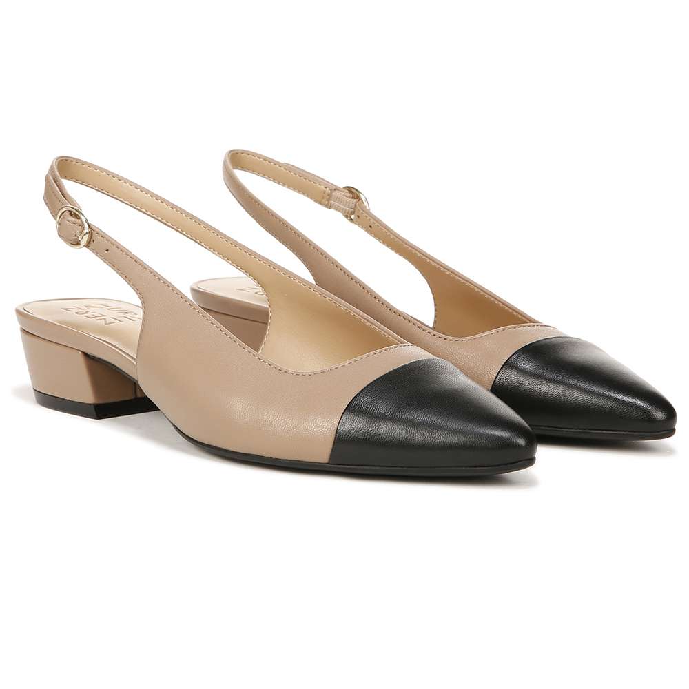 Banks Slingback - Taupe/Black