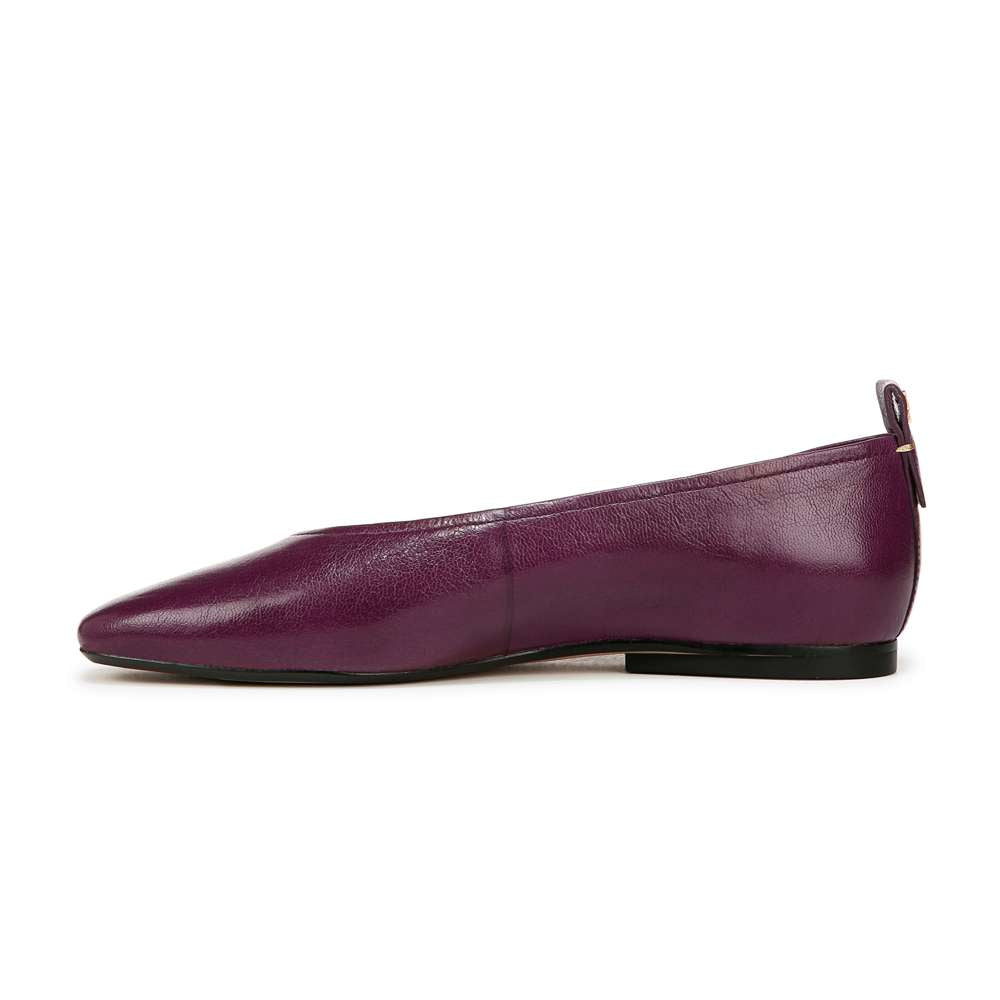 Carla Flat - Deep Plum Purple
