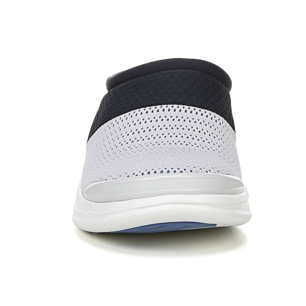 Carefree Slip-On - Light Grey/Blue