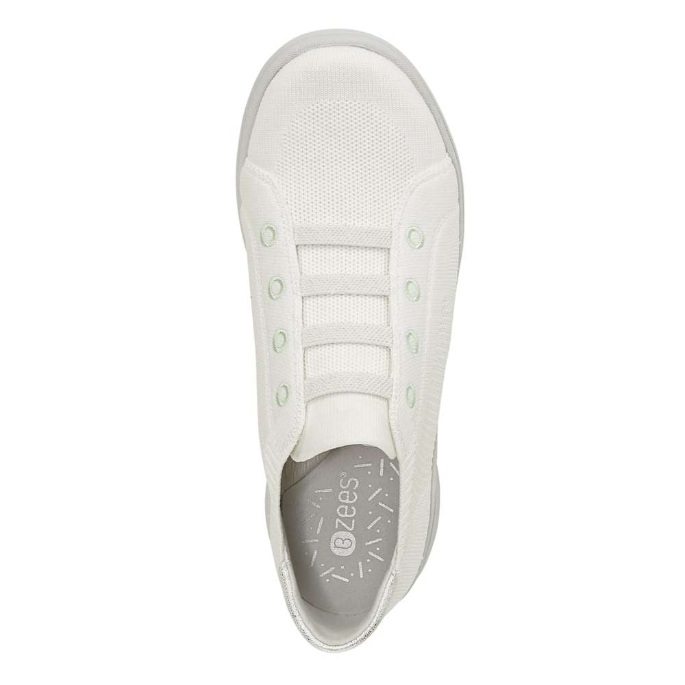 Golden Knit Slip-On Sneaker - Bright White