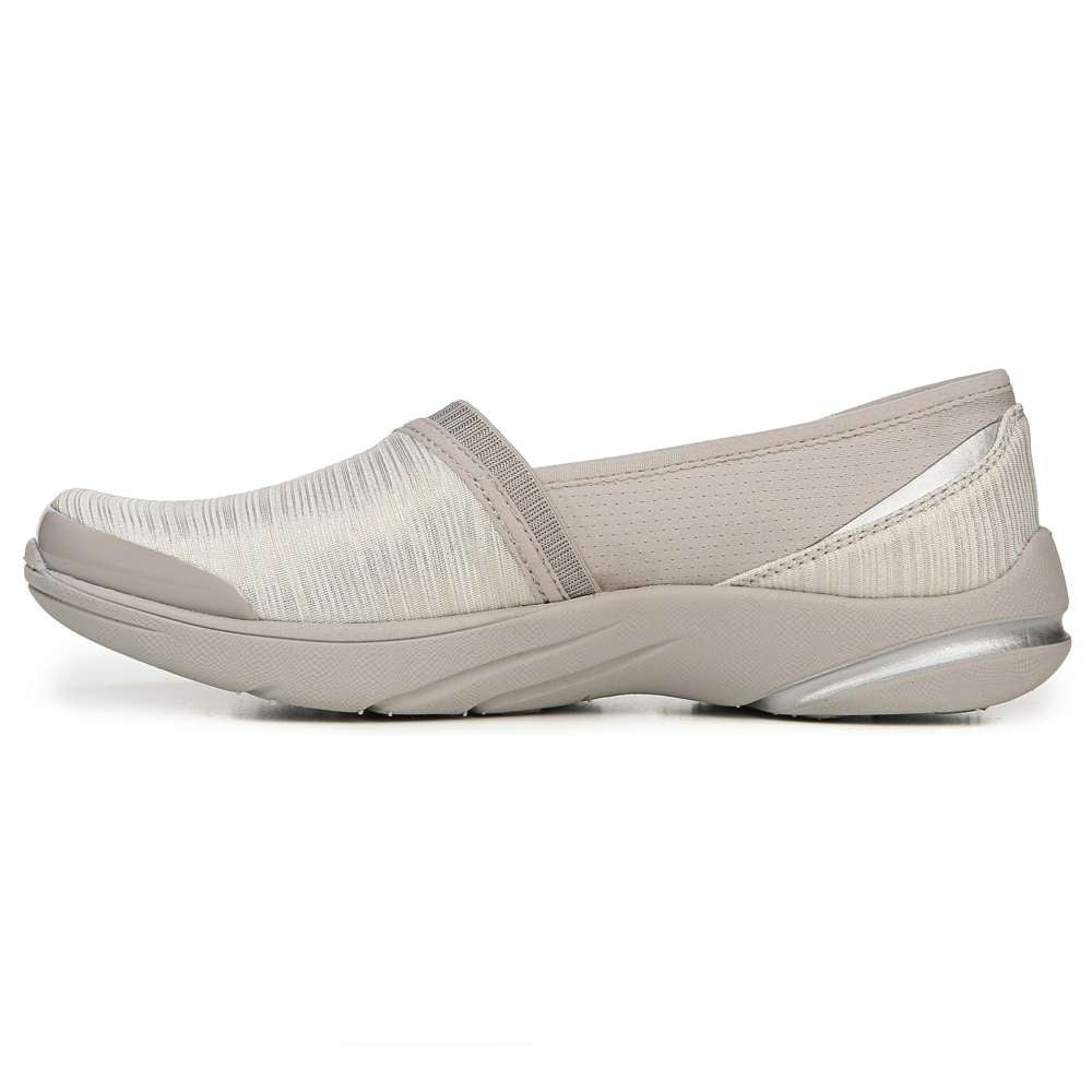 Lollipop Slip-On - White/Gold Shimmer