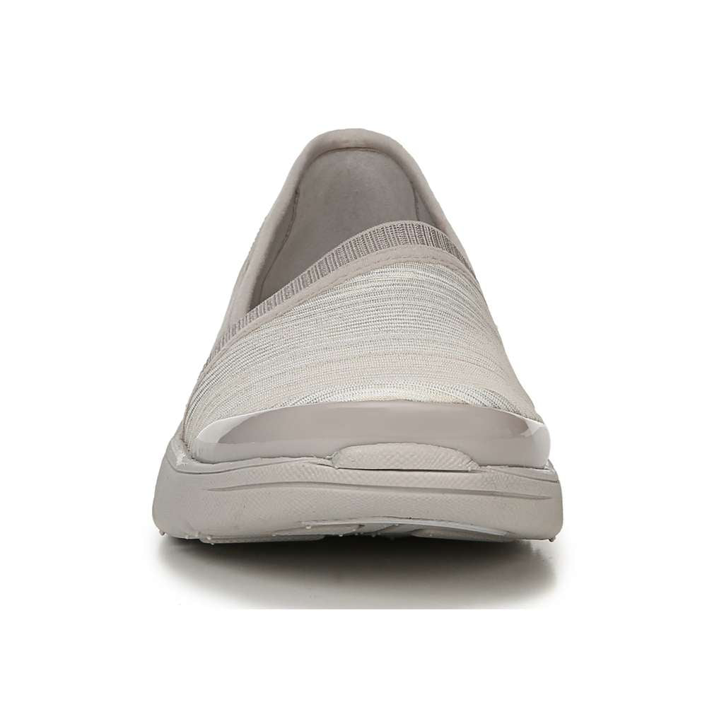 Lollipop Slip-On Casual Sneaker - White/Champagne