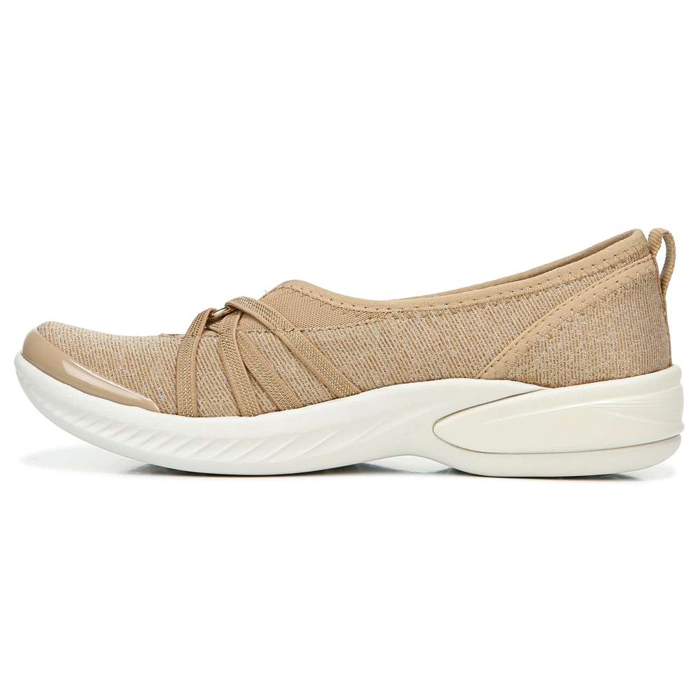 Niche Slip-On - Beige Ribbed Sparkle