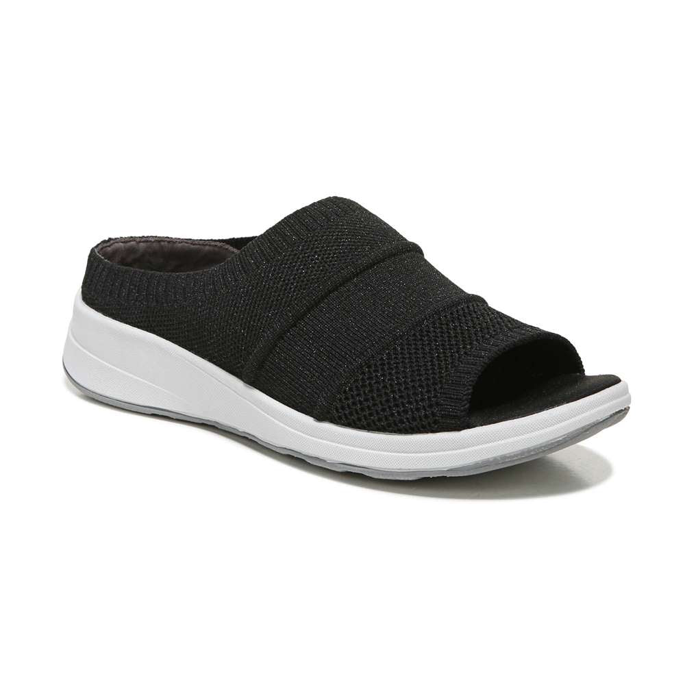 Iconic Slide - Black Metallic